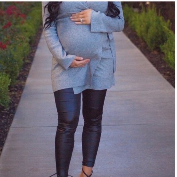 leggings black solid basic - Picture 2 of 5